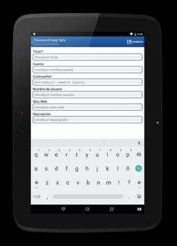 Password Keep Safe screenshot 12