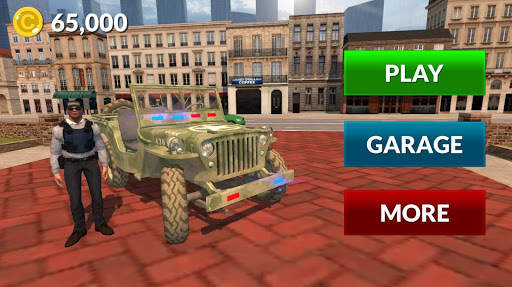 American Police Jeep Driving: Police Games 2020 screenshot 4