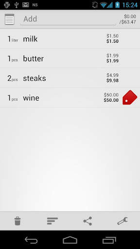 Shopping List screenshot 2