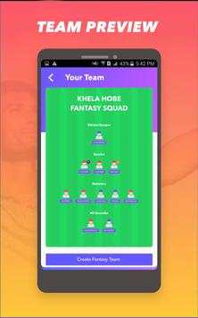 Khela Hobe - Fantasy Cricket App screenshot 4