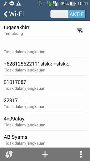 APLIKASI SISTEM KONTROL LAMPU MENGGUNAKAN WIFI screenshot 1