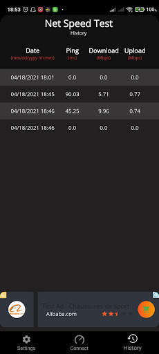 Net Speed Test 3 تصوير الشاشة