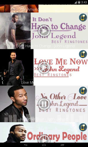 John Legend - Best Ringtones screenshot 2