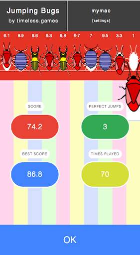 Jumping Bugs Game screenshot 3
