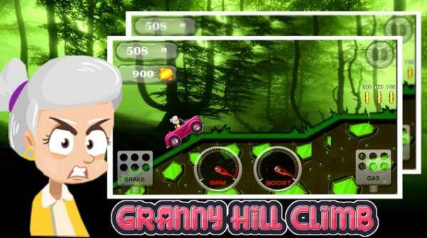 Driving‏ granny hill climb Offroad screenshot 1