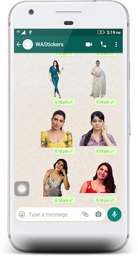 Samantha Akkineni Stickers 4 WhatsApp screenshot 7
