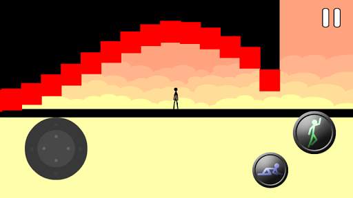 Stickman parkour 3: o simulador de ninja divertido screenshot 5
