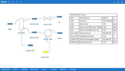 DWSIM Simulator screenshot 1