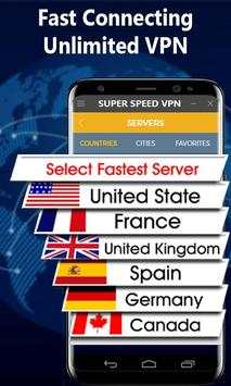 Super VPN screenshot 2