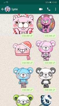 StickersFort Kawaii WAStickerApps for Whatsapp screenshot 5