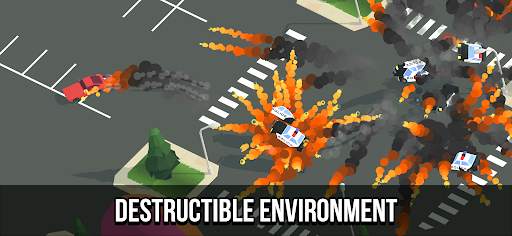Smash racing: drive from cops, make an epic crash! screenshot 8