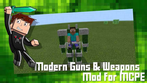 Modern Guns Mod for MCPE screenshot 5