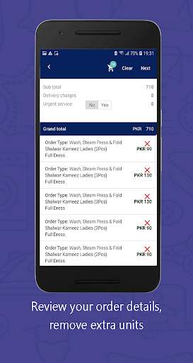 Laundrica - Dry Cleaning & Laundry App screenshot 5