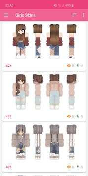 Girls Skins screenshot 3