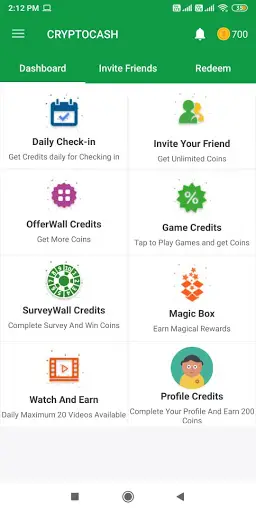 CryptoCash App - Earn Free Cash स्क्रीनशॉट 2