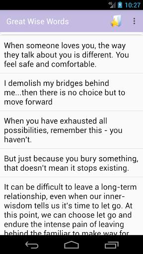 Wise Words 4 تصوير الشاشة