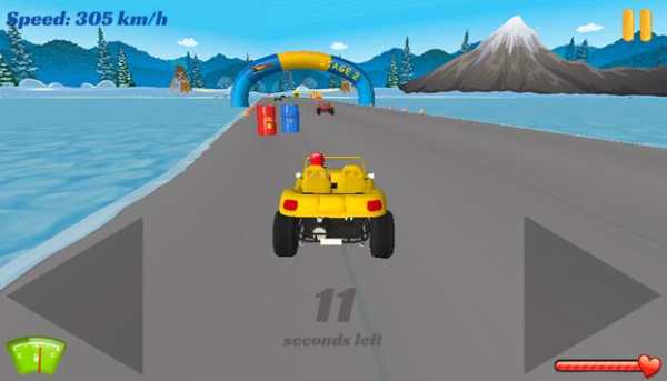 Turbo Car Racing screenshot 2