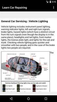 Learn Car Repairing screenshot 6