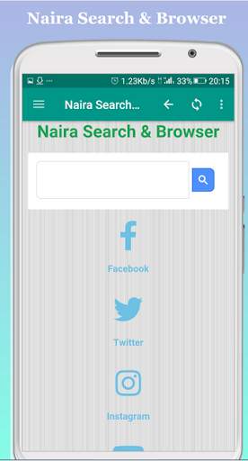 Naira Search & Browser screenshot 1