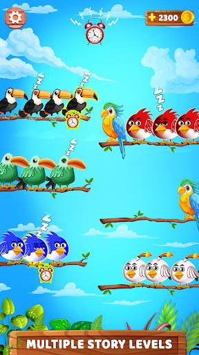 Color Stacky Bird Sort Puzzle screenshot 23