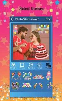 Happy Birthday Photo Video Maker screenshot 5