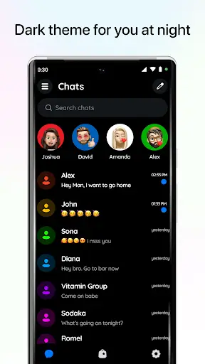 Messenger: Text Messages, SMS screenshot 2