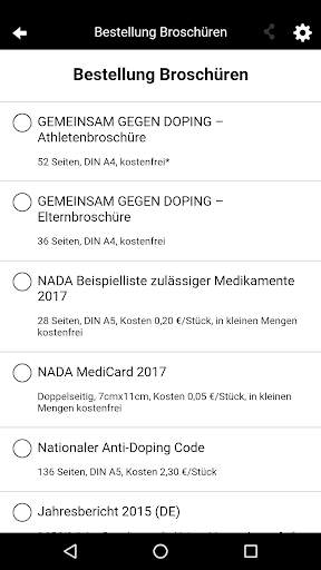 NADA App screenshot 5