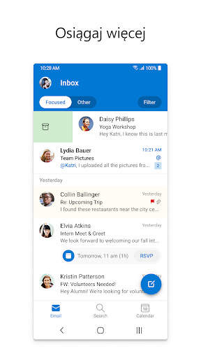 Microsoft Outlook screenshot 1