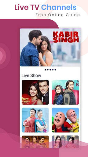 Live TV Channels Free Online Guide screenshot 2