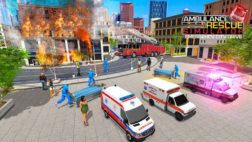 Emergency Rescue Ambulance Driving Simulator 2019 screenshot 7