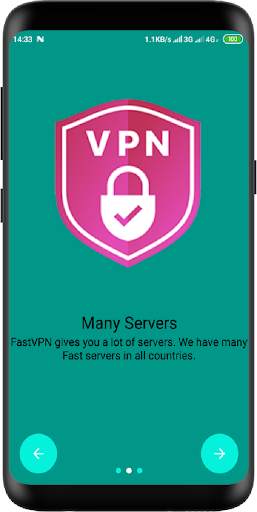 Fast VPN - Unlimited Unblock VPN Proxy screenshot 2