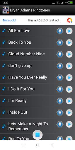 Bryan Adams ringtones screenshot 5