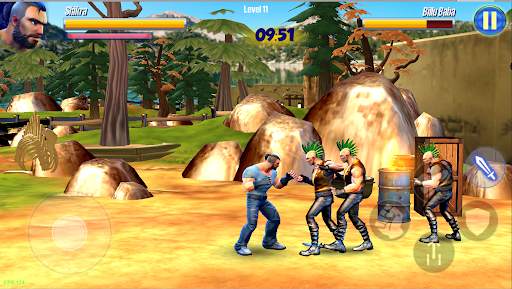Street Walker: Shooting Fighting Game screenshot 7
