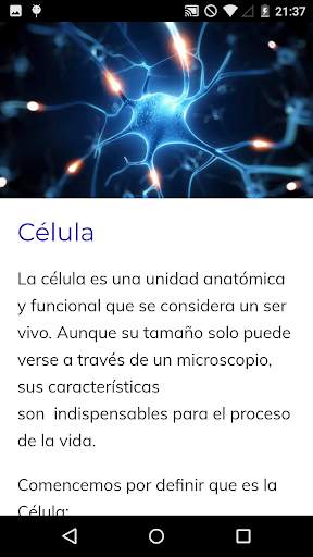 Curso de Biología screenshot 3