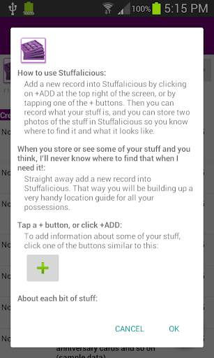 Stuffalicious Find My Stuff screenshot 7