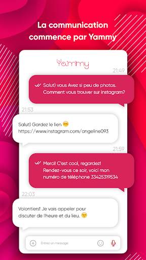 Yammy — nouvelle rencontre screenshot 2
