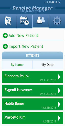 Dentist Manager: patient organiser software screenshot 3