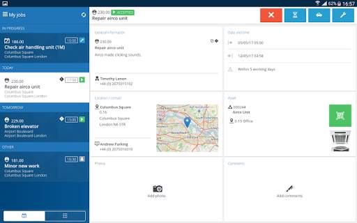 Planon AppSuite screenshot 7