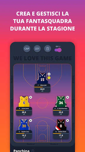 Dunkest - Fantabasket NBA screenshot 3