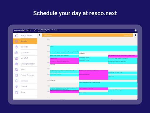 Resco.next Event App screenshot 3