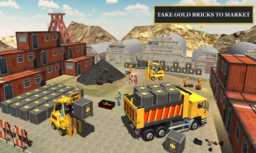 Cave Mine Construction Sim: Gold Collection Game screenshot 5