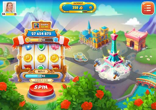 Spin Voyage: нападай, строй и выигрывай монетки! скриншот 5