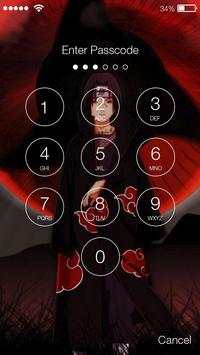 Naruto Sharingan Eyes Wallpaper Password AppLock screenshot 2