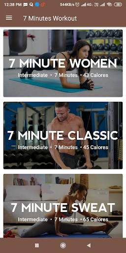 7 Minute Workout screenshot 1