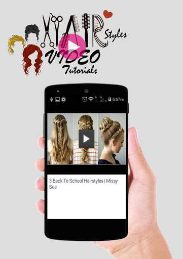 Hairstyles video tutorials screenshot 4