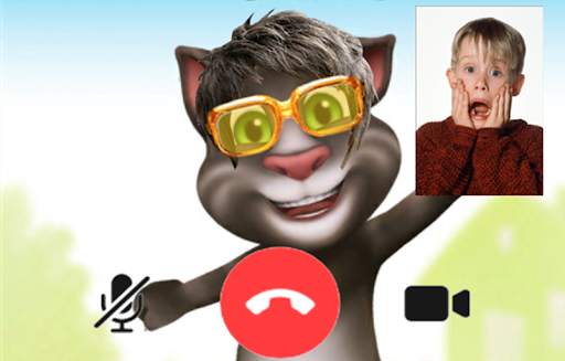 Tom's Cat call me: Fake Call Pro screenshot 3