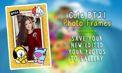 Cute BT21 Photo Frames HD screenshot 5