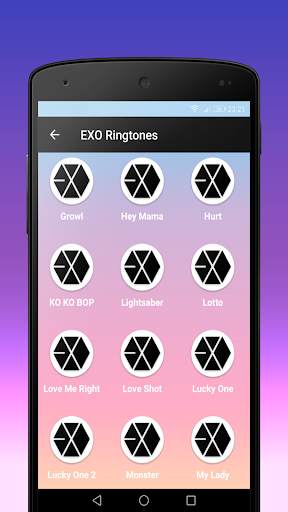 EXO Ringtones screenshot 3
