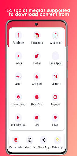 Social Media Downloader 2021 Videos & Photos screenshot 5