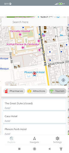 Phnom Penh Offline Map screenshot 2